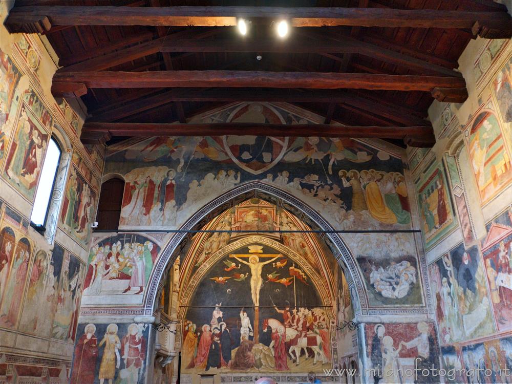 Lentate sul Seveso (Monza e Brianza, Italy) - Interior of the Oratory of Santo Stefano